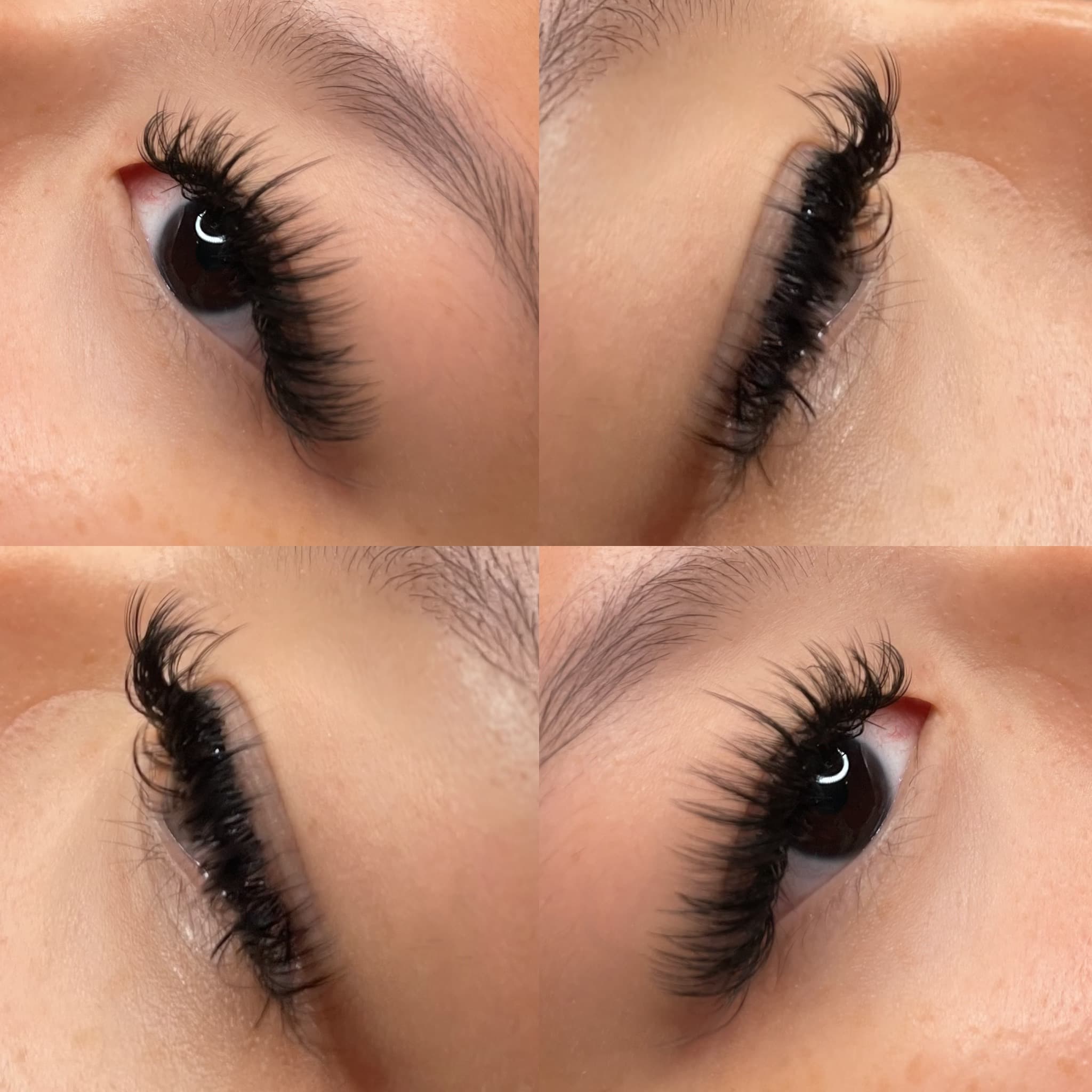 Lash extensions portfolio - Feathery volume lashes with soft texture. in San Diego
