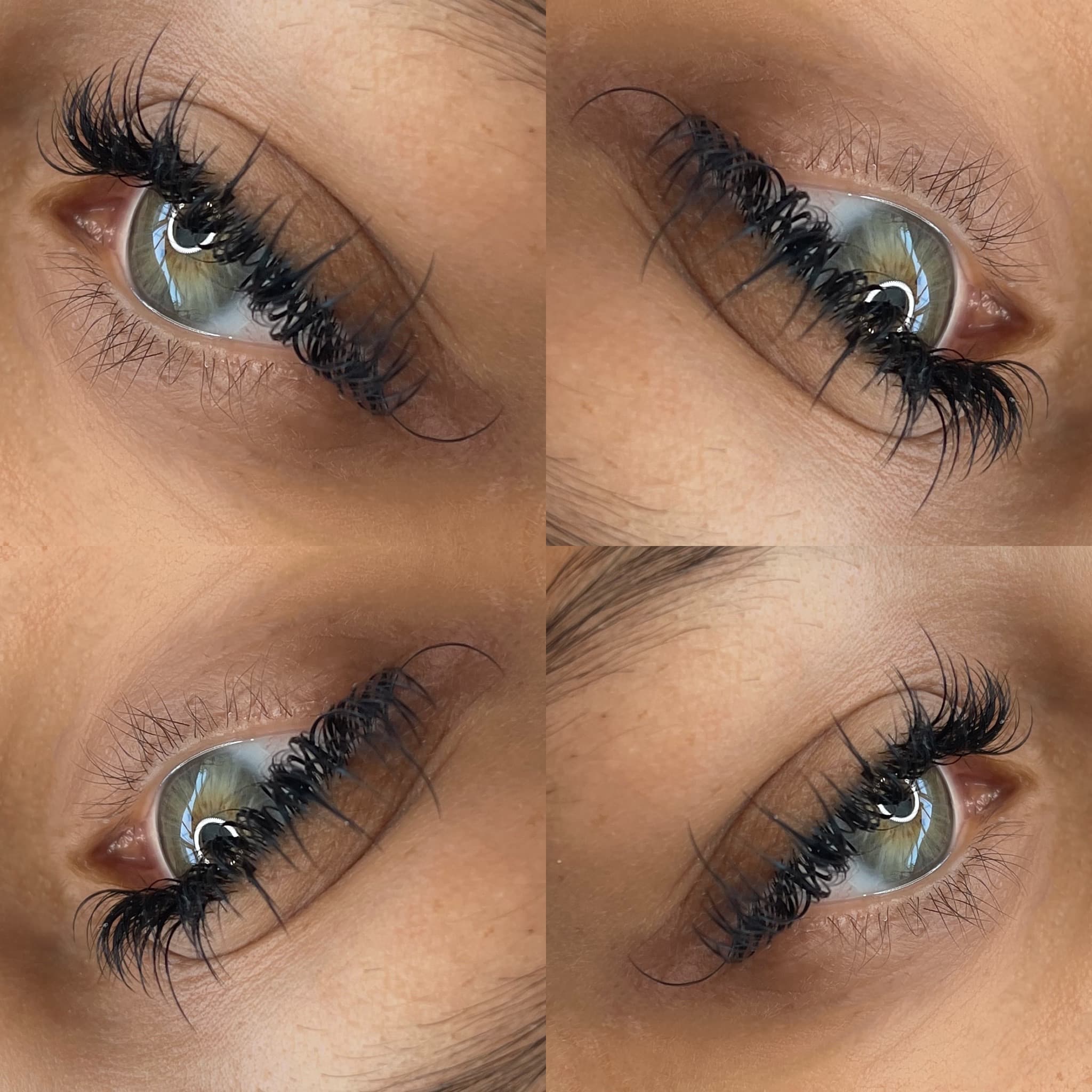 Lash extensions portfolio - Hybrid lashes with a balanced, wispy texture. in San Diego